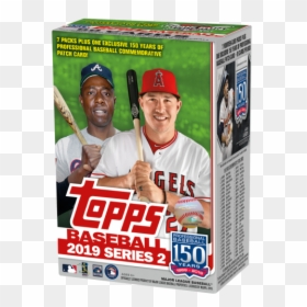 2019 Topps Series 2 Baseball Value Box"  Src="https - 2019 Topps Series 2 Blaster Box, HD Png Download - base ball png